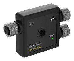 BANNER ENGINEERING R50C-POE-24Q Signal Converter, Power Over Ethernet, Ethernet, Power, 57 VDC