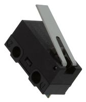 OMRON ELECTRONIC COMPONENTS D2F-01FL-D Interruptor Microswitch, Ultra Subminiature, Palanca con Bisagra, SPDT, Soldable, 100 mA, 30 V