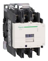 SCHNEIDER ELECTRIC LC1D806G7 Contactor, LC1D, 80 A, DIN Rail, Panel, 690 VAC, 3PST-NO, 3 Pole, 60 hp
