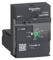 SCHNEIDER ELECTRIC LUCC05BL Direct-On-Line Starter, 1-Phase, 5 A, 400 to 440 VAC, 550 W, 24 VDC Coil, IP20, TeSys U Series