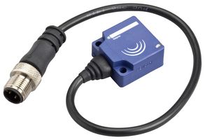 TELEMECANIQUE SENSORS XS7E1A1PAL01M12 Inductive Proximity Sensor, Flat, OsiSense XS, M18, 10mm, PNP, 12 to 24V