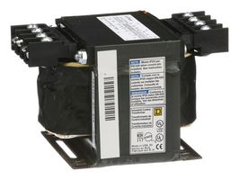 SQUARE D BY SCHNEIDER ELECTRIC 9070T250D52 Chassis Mount Transformer, Industrial Control, 380V, 400V, 415V, 12V, 24V, 250 VA, 50Hz / 60Hz
