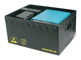 PROTEKTIVE PAK 39112 Antistatic Storage, w/o Lid & Foam, In Plant Handler, 8 ", 203.2 mm, 12.88 ", 327.03 mm, 22.88 "