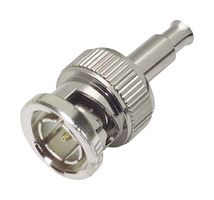 L-COM BAC836B-87 RF / Coaxial Connector, BNC Coaxial, Straight Plug, Crimp, 75 ohm, RG187, Brass