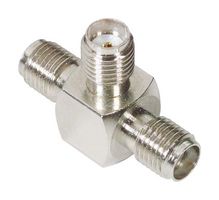 L-COM BA18 RF / Coaxial Adapter, SMA, Jack, SMA, Jack, Jack, Tee Adapter, 50 ohm