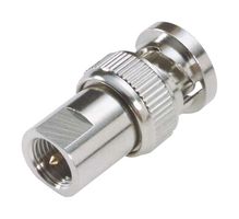 L-COM BA8005 RF / Coaxial Adapter, BNC, Plug, FME, Plug, Straight Adapter, 75 ohm