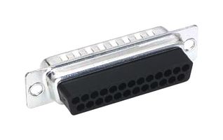 L-COM C&P25M Cubierta para Conector tipo D Sub, 25 Posiciones, D Sub, DB, C&PM Series, Macho, Acero