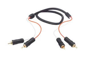 L-COM CCR2MM-2 RF / Coaxial Cable Assembly, 2 ft, 609.6 mm, High Flex, 2x Phono (RCA) Plug, 2x Phono (RCA) Plug