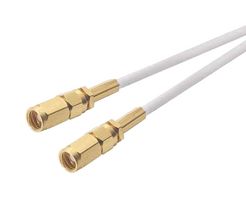 L-COM CCSC188A-2.5 RF / Coaxial Cable Assembly, 2.5 ft, 762 mm, RG188A/U, SMC Plug, SMC Plug, 50 ohm