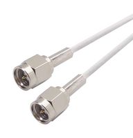 L-COM CCS188A-10 RF / Coaxial Cable Assembly, 10 ft, 3.05 m, RG188A/U, SMA Plug, SMA Plug, 50 ohm