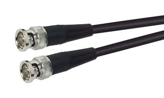 L-COM CC59A-4 RF / Coaxial Cable Assembly, 4 ft, 1.22 m, RG59A/U, BNC Plug, BNC Plug, 75 ohm