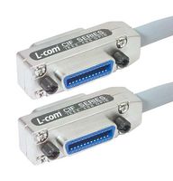 L-COM CIF24-3M Computer Cable, IEEE-488 / GPIB 24 Position Plug + IEEE-488 / GPIB 24 Position Receptacle