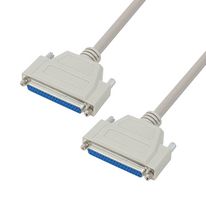 L-COM CRMN37FF-5 Computer Cable, D Sub 37 Position Receptacle, D Sub 37 Position Receptacle, 5 ft, 1.5 m