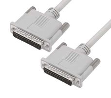 L-COM CSM84AA-10M Cable de Computadora, Plug IEEE 5-1284, Conector D-Sub Macho de 25 Posiciones, 32.8 ft, 10 m
