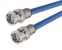 L-COM CTC-2 RF / Coaxial Cable Assembly, Twin, 2 ft, 609.6 mm, BNC Plug, BNC Plug, 78 ohm