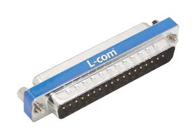 L-COM DGFC37MF D Sub Connector Adapter, Standard D Sub, Plug, 37 Positions, Standard D Sub, Receptacle