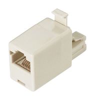 L-COM EC535D-10X In-Line Adapter, RJ45, RJ45, Adaptor, In-Line, Jack, 8 Positions