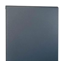 L-COM FD-24 Accesorio de Carcasa, 24U, Solid Front Door, L-com WRK Series Rack Enclosures, Acero, Negro, 1.09 m
