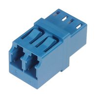 L-COM FOA-803 Fiber Optic Adapter, LC Duplex, LC Duplex, Straight Adapter