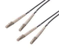 L-COM FODPLC-05 FO CABLE, LC-LC DUPLEX, MM, 16.4