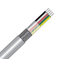 ALPHA WIRE M1102 SL001 Multiconductor Cable, Shielded, 2 Conductor, 24 AWG, 0.2 mm², 1000 ft, 305 m