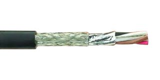 ALPHA WIRE M64801 SL001 Cable Multiconductor, Blindado, 3 Hilos, 22 AWG, 0.35 mm², 1000 ft, 305 m
