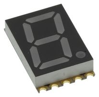 LUMEX LDS-SMHTA5602RISUG 7 Segment LED Display, InfoVue, Green, 20 mA, 2.25 V, 4.5 mcd, 1, 14.22 mm