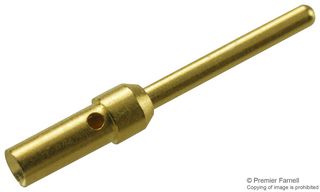 HARTING 09 67 000 5576 Contacto D Sub, Conectores D Sub Estándar, Pin (Macho), Contactos con Recubrimiento de Oro
