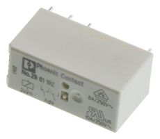 PHOENIX CONTACT 2961192 Power Relay, DPDT, 24 VDC, 8 A, REL-MR Series, Through Hole, Non Latching