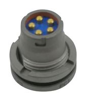 AMPHENOL PCD 164-183 Circular Connector, Audio, 164 Series, MIL-DTL-55116 Series, Panel Mount Receptacle, 5 Contacts