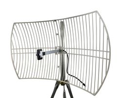 L-COM HG1922EG-1-NF Antenna, Grid, 1.92 GHz to 2.17 GHz, 22 dBi, Horizontal, Vertical, Pole (Mast) or Wall
