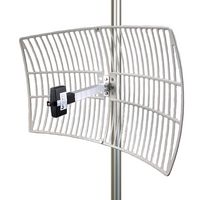 L-COM HG2424EG-1-NF Antena, Rejilla, 2.4 Ghz a 2.5 Ghz, 24 dBi, Horizontal, Vertical, Conector N