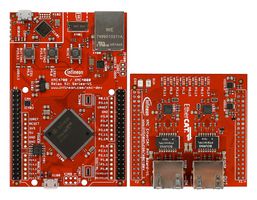 INFINEON KITXMC48RLXECATV21TOBO1 Evaluation Board, XMC4800-F144F2048, ARM, Cortex-M4, 32Bit