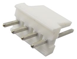 TE CONNECTIVITY - AMP 640454-4 Cabezal de Pin, Cable-a-Tarjeta, 2.54 mm, 1 Líneas, 4 Contactos, Recto Agujero Pasante