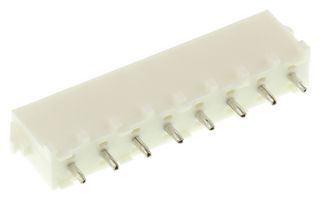 AMP - TE CONNECTIVITY 641828-1 Cabezal de Pin, UL94V-0, Cable-a-Tarjeta, 6.35 mm, 1 Líneas, 8 Contactos, Recto Agujero Pasante