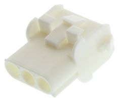 AMP - TE CONNECTIVITY 350767-1 Connector Housing, Universal MATE-N-LOK Series, Receptacle, 3 Positions, 6.35 mm