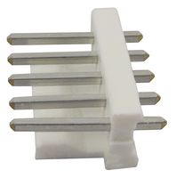 AMP - TE CONNECTIVITY 640445-5 Pin Header, Wire-to-Board, 3.96 mm, 1 Rows, 5 Contacts, Through Hole Straight, MTA-156 Series