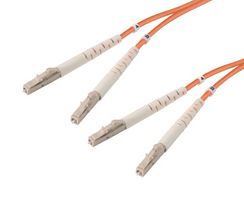 L-COM FODZLC50-01 FO CABLE, LC-LC DUPLEX, OM2, 3.3