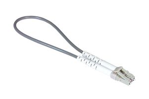 L-COM FOL-LC Fiber Optic Cable, Multimode, OM1, 1 Fiber, 62.5µm / 125µm, LC Simplex to LC Simplex, 10"