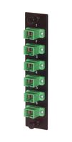 L-COM FSP-SC-APC Patch Panel, SC/APC Coupler, 6 Ports, FSP Series