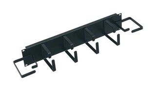 L-COM HCM-2DV Cable Organizer, 2U, End Ring, Cable Manager, L-com 19" Racks & Cabinets, HCM-xxV Series