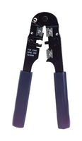 L-COM HT2094C Crimp Tool, Ratchet, RJ11, RJ12, RJ22 & RJ45 Modular Plugs