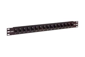 L-COM PR17516MTP Patch Panel, MTP Coupler, 16 Ports, 1U