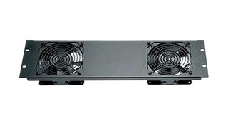 L-COM QTFP-2 Fan Panel, 2 Fans, 3U, 19"