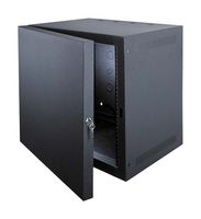 L-COM SBX-10 Gabinete de Pared de 19", 10U, Acero, Negro, 482.6 mm, 355.6 mm