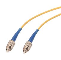 L-COM SFOFC-01 Fiber Optic Cable, Singlemode, 1 Fibers, 9µm / 125µm, FC Simplex to FC Simplex, 3.3 ft
