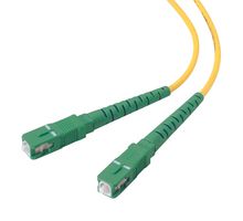 L-COM SFOSCA-01 Fiber Optic Cable, Singlemode, 1 Fibers, 9µm / 125µm, SC Simplex to SC Simplex, 3.3 ft