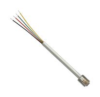 L-COM TDC019-2 Cable Ethernet, RJ45 Macho a Extremo Libre, Gris, 610 mm, 2 ft