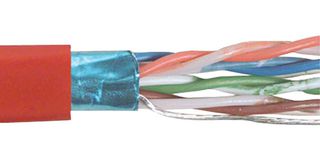L-COM TFC2006 Cable de Red, Blindado, Cat 5e, 26 AWG, 1000 ft, 304.8 m