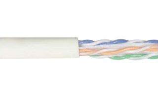 L-COM TPC6010 Networking Cable, Unshielded, Cat6, 23 AWG, 1000 ft, 304.8 m
